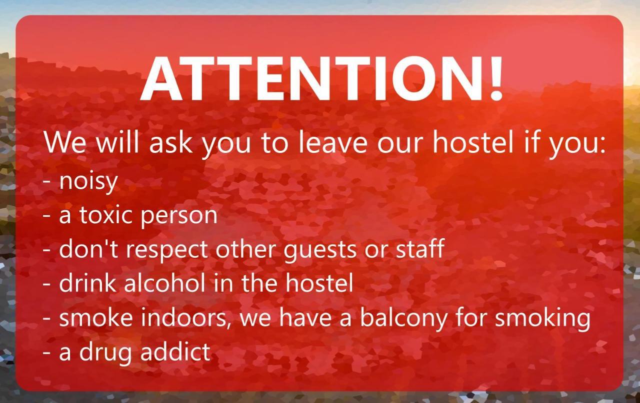 "No Party & Many Rules" Hostel N1 Sofia Exterior foto